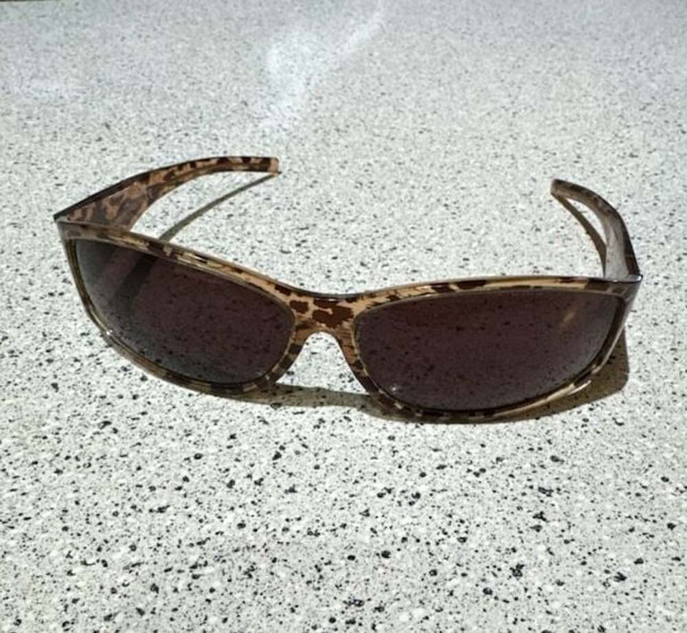 Dolce & Gabbana DG 804S Sunglasses Size 120 Brown Leopard Print